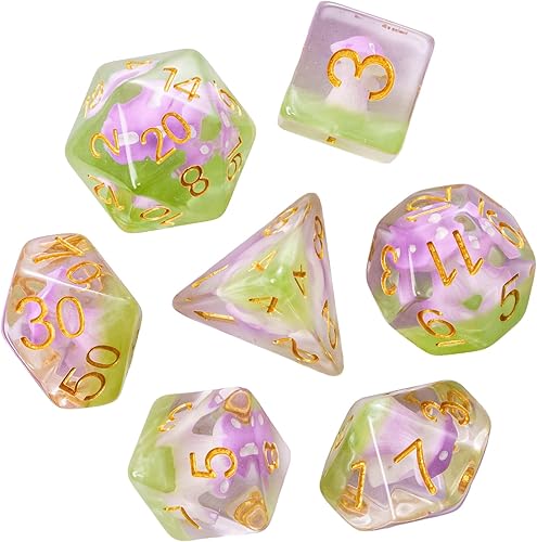 Miniatura 89 de UDIXI - Juego de dados poliédricos DND; juego de dados para Dungeons & Dragons, dados de calavera para DND, RPG, MTG y otros juegos de mesa