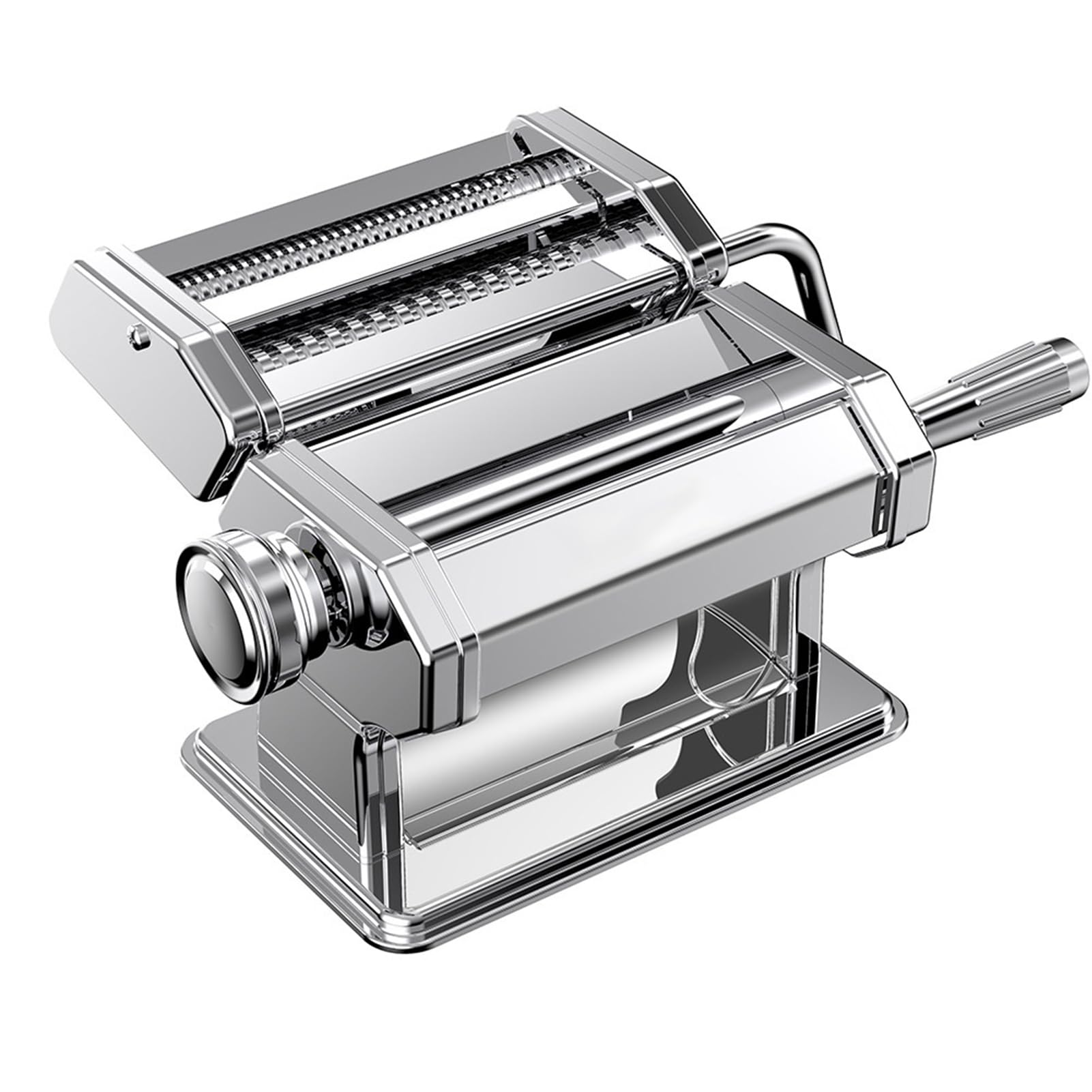 Máquina de pasta manual, Máquina Pasta Fresca, Máquina para Hacer Pasta Fresca Manual de Acero Inoxidable, Pasta fresca Maquina para Hacer Pasta, para espaguetis