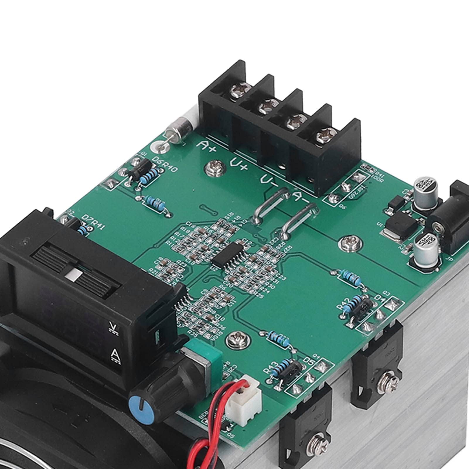Aramox Tester Prądu Pojemności Akumulatora Elektroniczny Tester Obciążenia 12 V 0 do 20 A 250 W z lampą zasilającą na podczerwień i Cyfrowym Wyświetlaczem do Monitorowania Rozładowania Akumulatora i