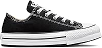 Converse Girls' Chuck Taylor All Star Lift Platform Low Top Canvas Sneakers - Lightweight EVA Height Boost