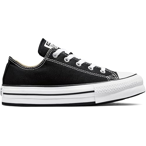 Converse Girls' Chuck Taylor All Star Lift Platform Canvas Low Top Sneaker