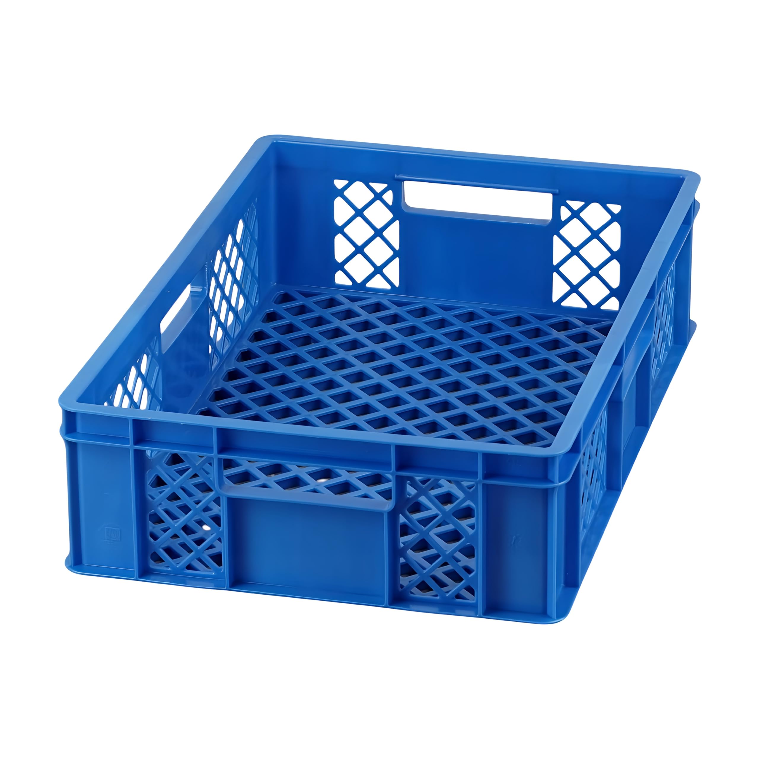 Logiplast 6 Stück Bäckerkisten Brotkisten 600 x 400 x 150 mm in blau