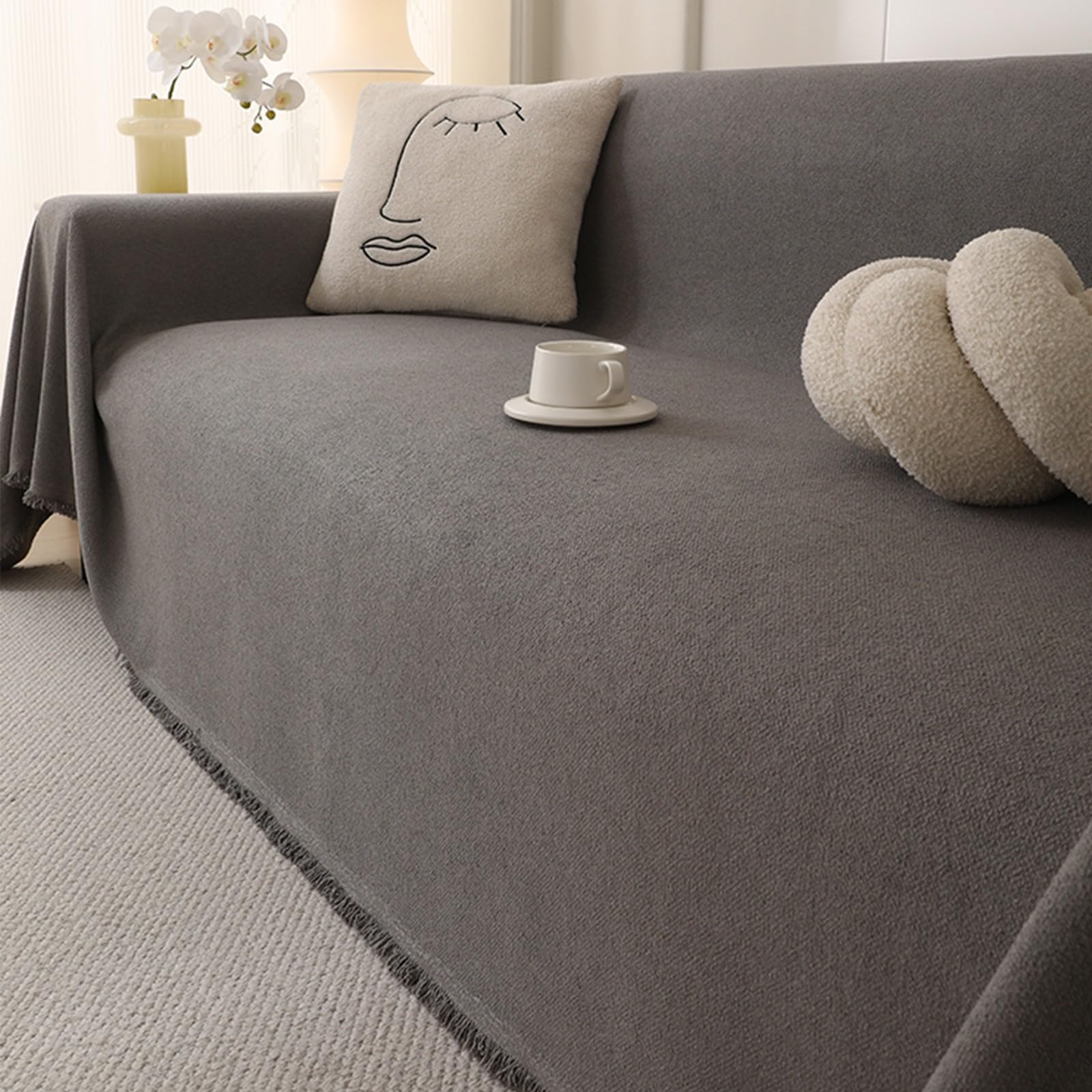 Housse de canapé lavable pour protéger des taches de salon