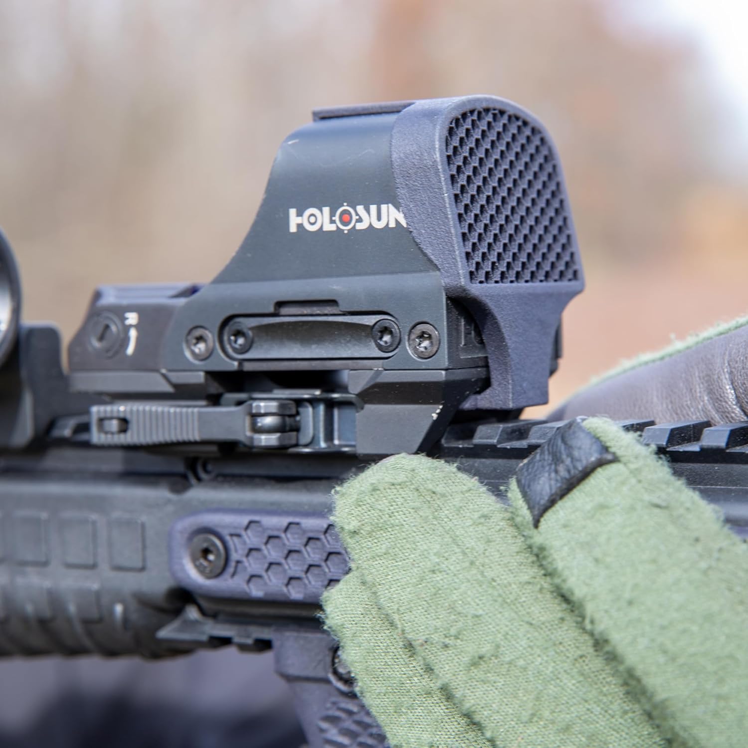 Left Side KillFlash Anti Reflection Device for Red Dot Sights | Holosun - Sig Sauer - Eotech