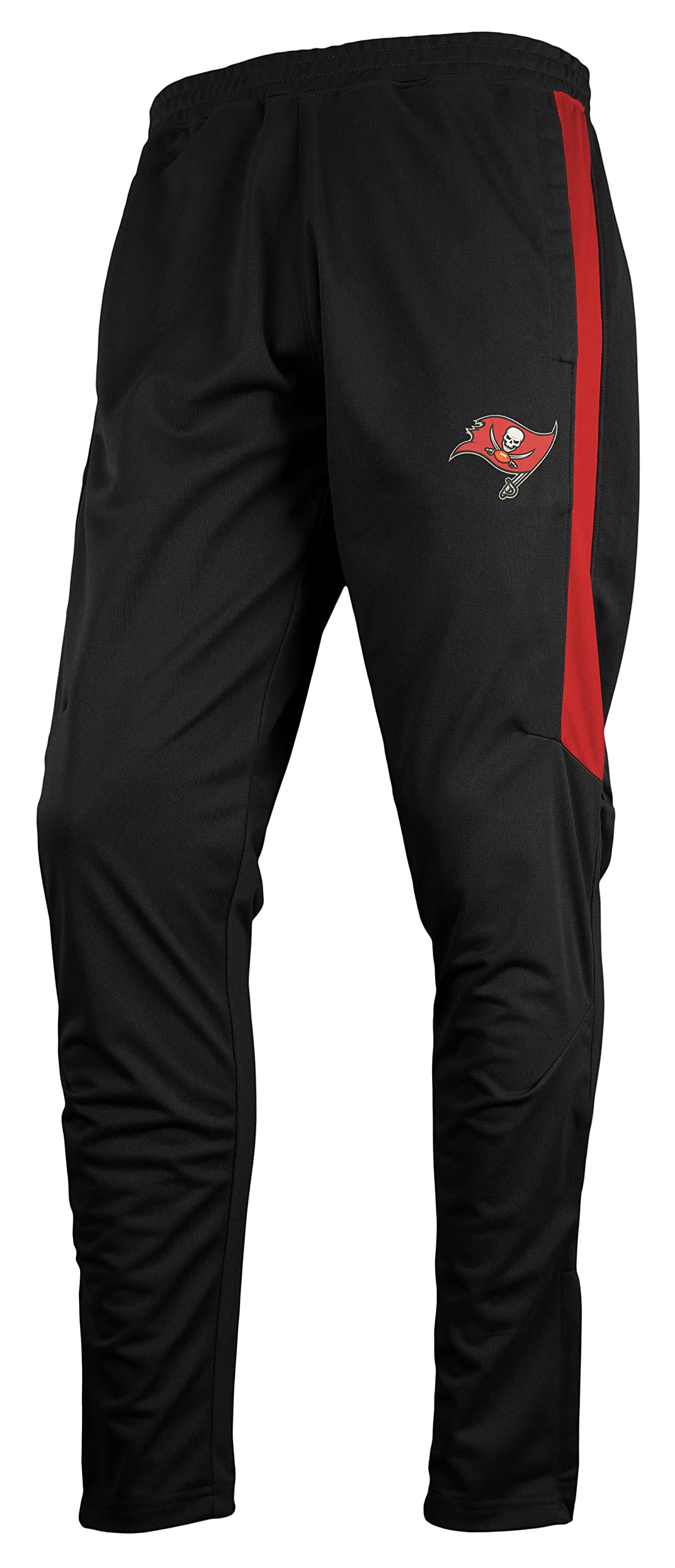Zubaz Men's NFL Mesh Side Panels Track Pant, Tampa Bay Buccaneers, Small