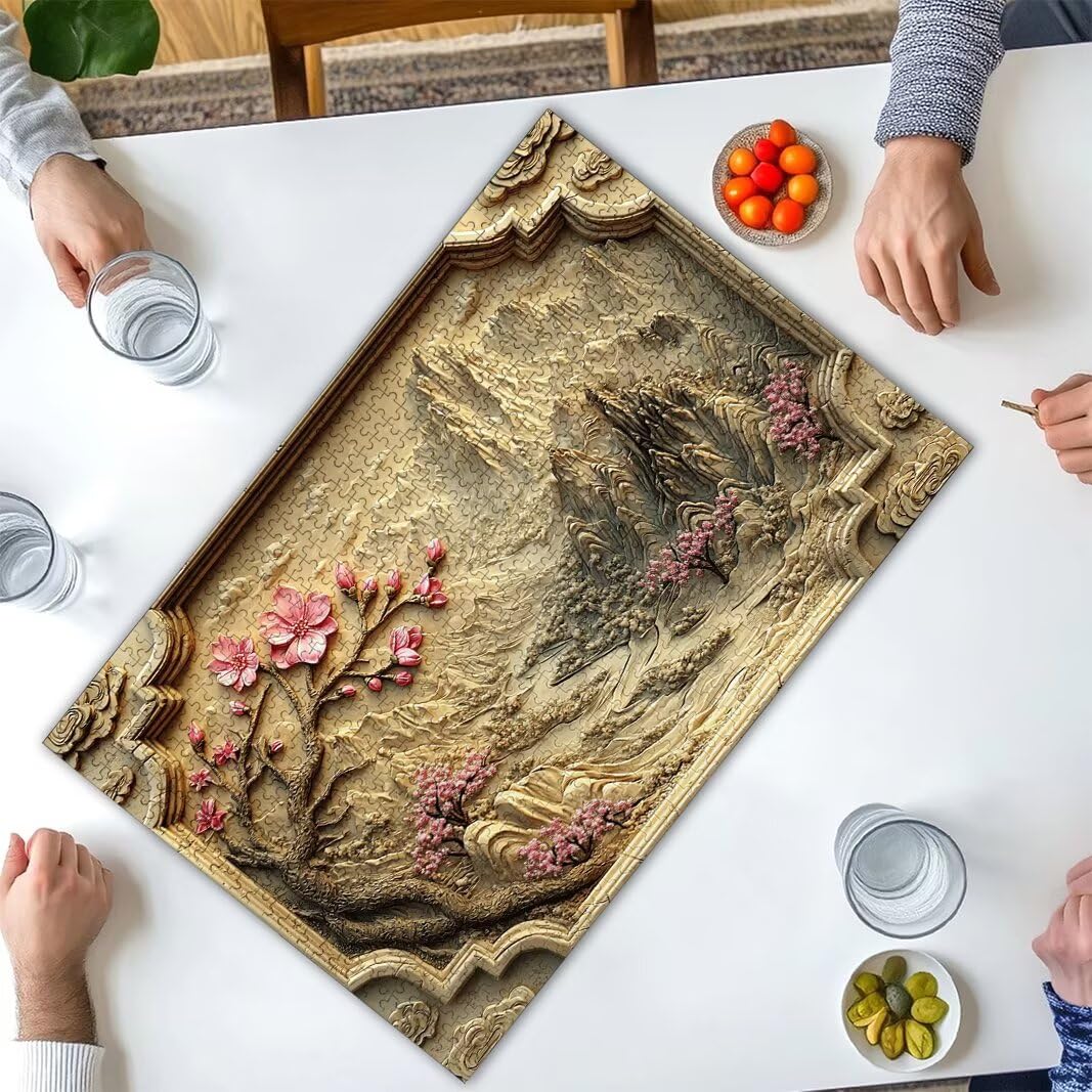 Puzzle 1000 Pezzi, Puzzle Paesaggi per Adulti, Misura: 70x50cm -2470
