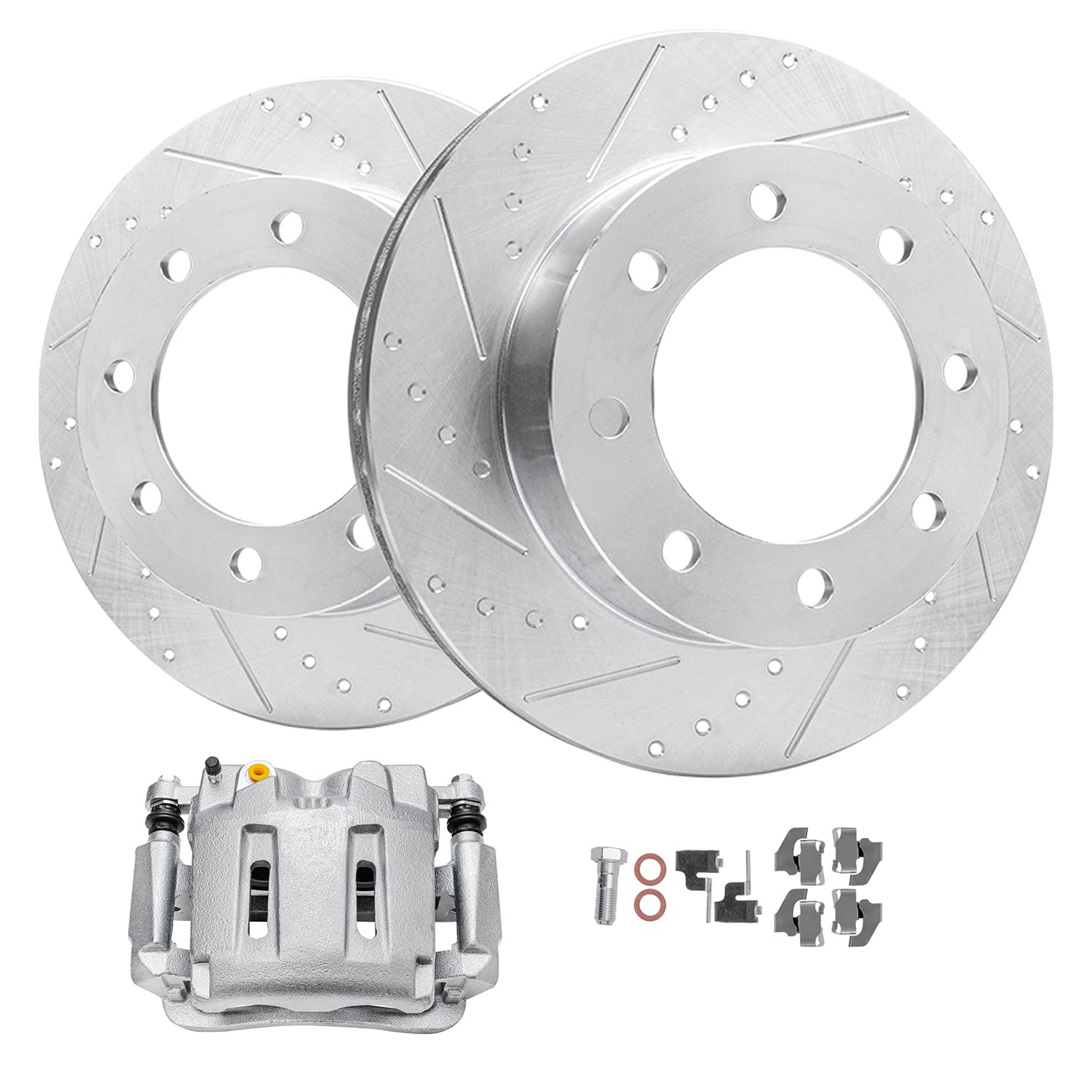 Detroit Axle - Front Brake Kit for 4WD AWD 2005-2012 Ford F-250