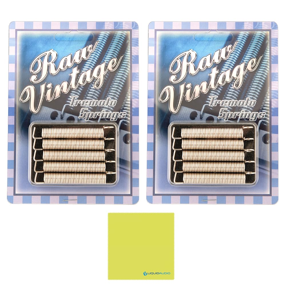 XOTIC RVTS-1 10-Pack Tremolo Springs Bundle (Two 5-pc sets) from Liquid Audio