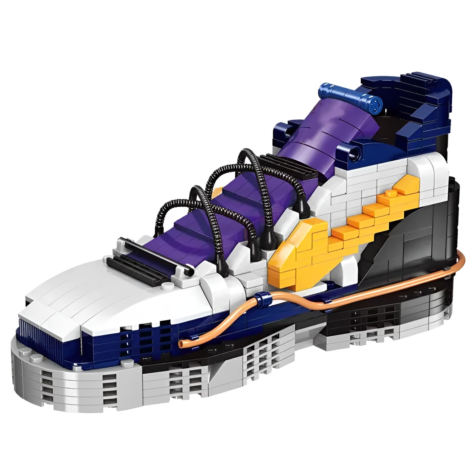 Basketball Sneaker Building Blocks Set, 503 PCS Mini Sports Shoes Building Kits