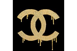 Pop Queen Coco Chanel Gold Lust Graphic Print Canvas