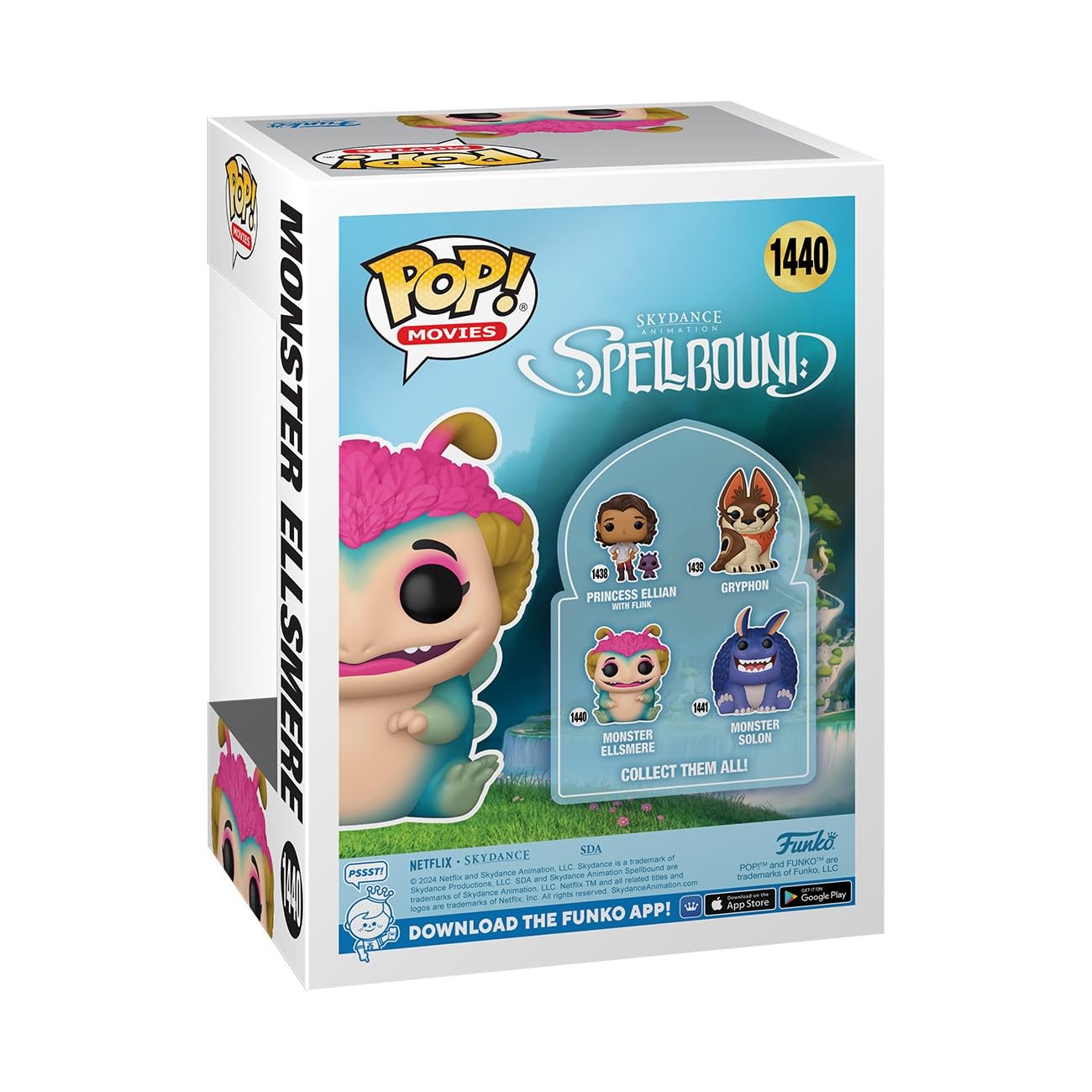 Funko Pop! Movies: Spellbound, Monster Queen Ellsmere, Collectable Vinyl Figure, Gift Idea, Official Merchandise - Image 3
