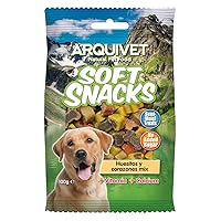 Arquivet Soft Snacks per Cane Ossa e Cuori Mix Pack 14 x 100 g