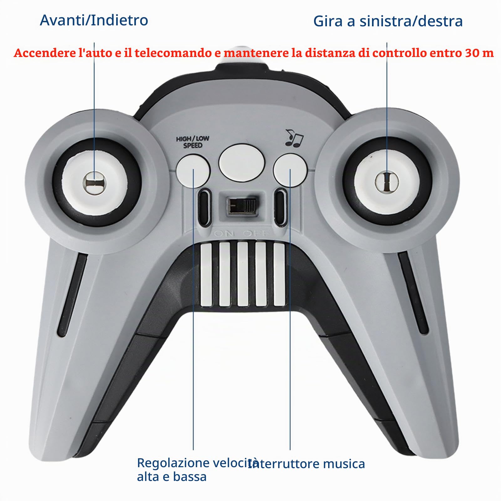 2 Pezzi Autoscontri RC con Robot Éjectable e Luci, Macchina Telecomandata Ricaricabile per Bambini 6-14 Anni, Giocattolo Interattivo per Ragazzi e Ragazze, Set di Bumper Cars Multigiocatore
