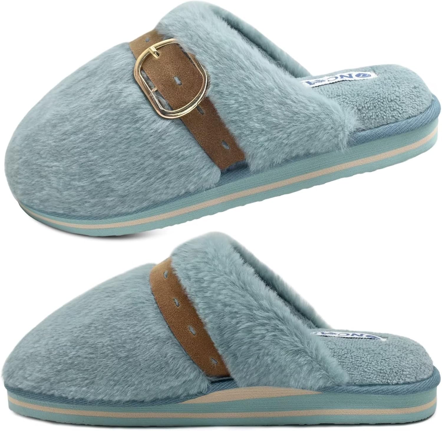 ONCAI Womens Slippers, Women's Memory Foam Slippers Fuzzy