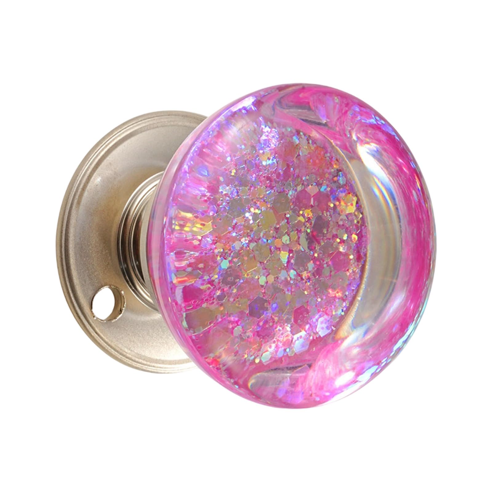 Hgenahgtf D Unique Resin Cabinet Knob Oor Pulls Crystal Ball Furniture Ecorative Handle For Kitchen Cupboar Wardrobe Enduring Furniture Handles
