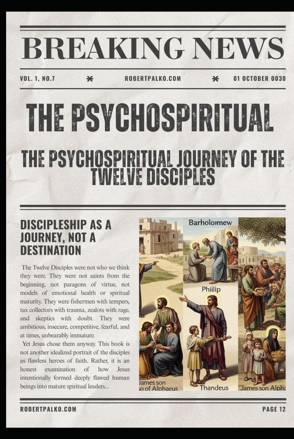 THE PSYCHOSPIRITUAL JOURNEY OF THE TWELVE DISCIPLES: From Emotional Immaturity to Mature Leadership