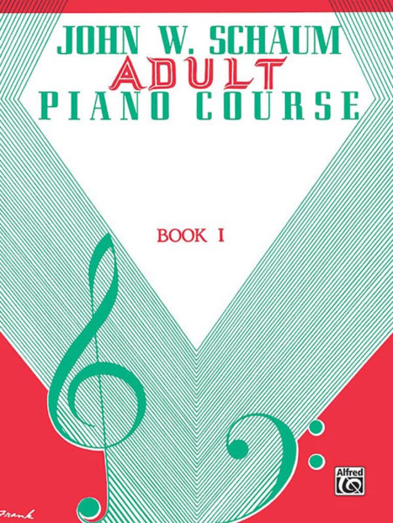 Schaum Book Adult Piano Course, Book 1