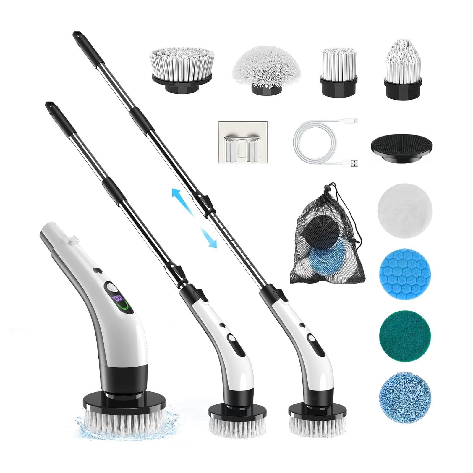 Amazon｜【Amazon.co.jp 限定】IYGLKD バスポリッシャー 電動お掃除 