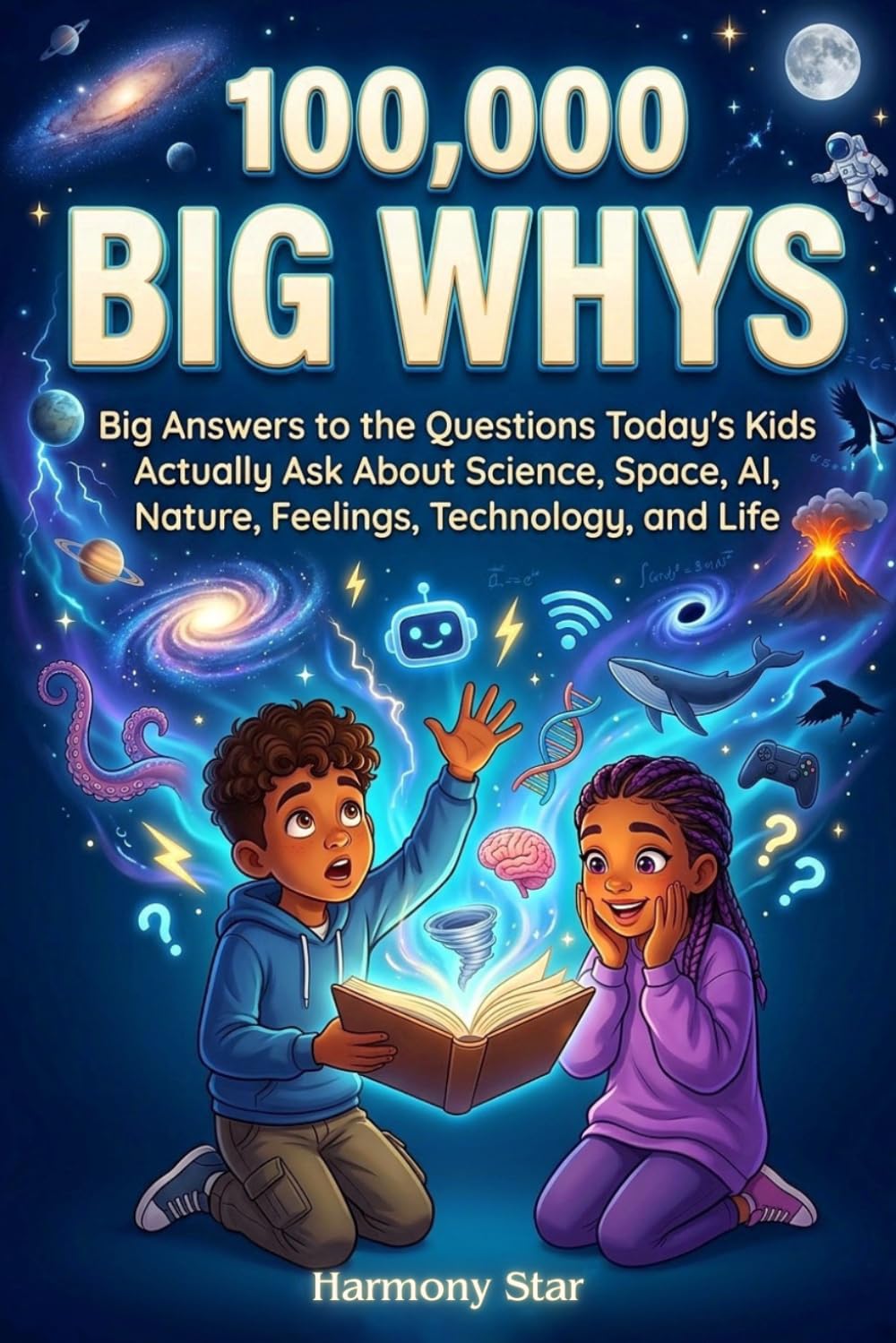 100,000 Big Whys: Big Answers to the Questions Today’s Kids Actually Ask About Science, Space, AI, Nature, Feelings, Technology, and Life