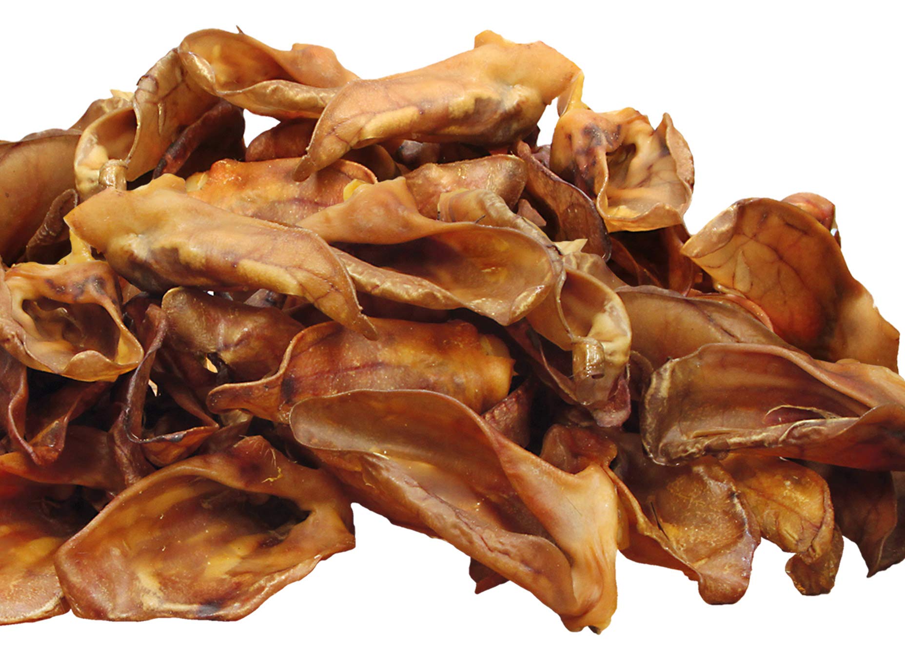 Schecker 1 kg - Oreilles de porc de qualité supérieure - Produit allemand - Magnifiques oreilles fraîches avec coquillage