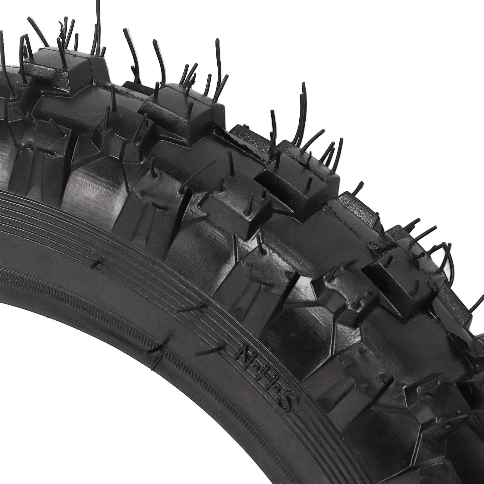 Pneu Tout-Terrain 2,5-10" et Chambre à Air avec Jante 10" pour Mini Dirt Pit Bike 50 70 90 - 2,5/2,75-10 Dirt Bike