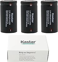 Vista 6 de Kastar Battery 2-Pack Replacement for 3.7V 1200mAh Li-ion IMR18350, Flat Top, High Drain 7A Discharge Rechargeable Lithium-ion Battery
