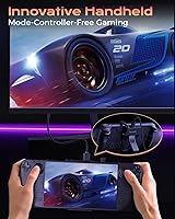 Vista 8 de Steam Deck Dock for Steam Deck/OLED, Portable Stand Design USB C Hub with TF Card Slot, HDMI 2.0 4K@60Hz Display, 2*USB-A 3.0, USB-C PD 100W Max