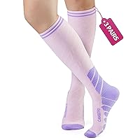 CAMBIVO Calze Compressione Graduata Donna Uomo 3 Paia, Calze a Compressione Graduata 20