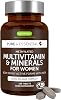 Igennus High Dose Methylated Multivitamin for Women Clean Label MTHFR Preparation with Active B Vitamins Vitamin K2 MK7 Gentle Iron Slow Release GMO Free & Halal 180 Tablets