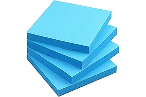 Sticky Notes 2 Pack: 3x3 Self-Stick Notes in Blue for Enhanced Organization