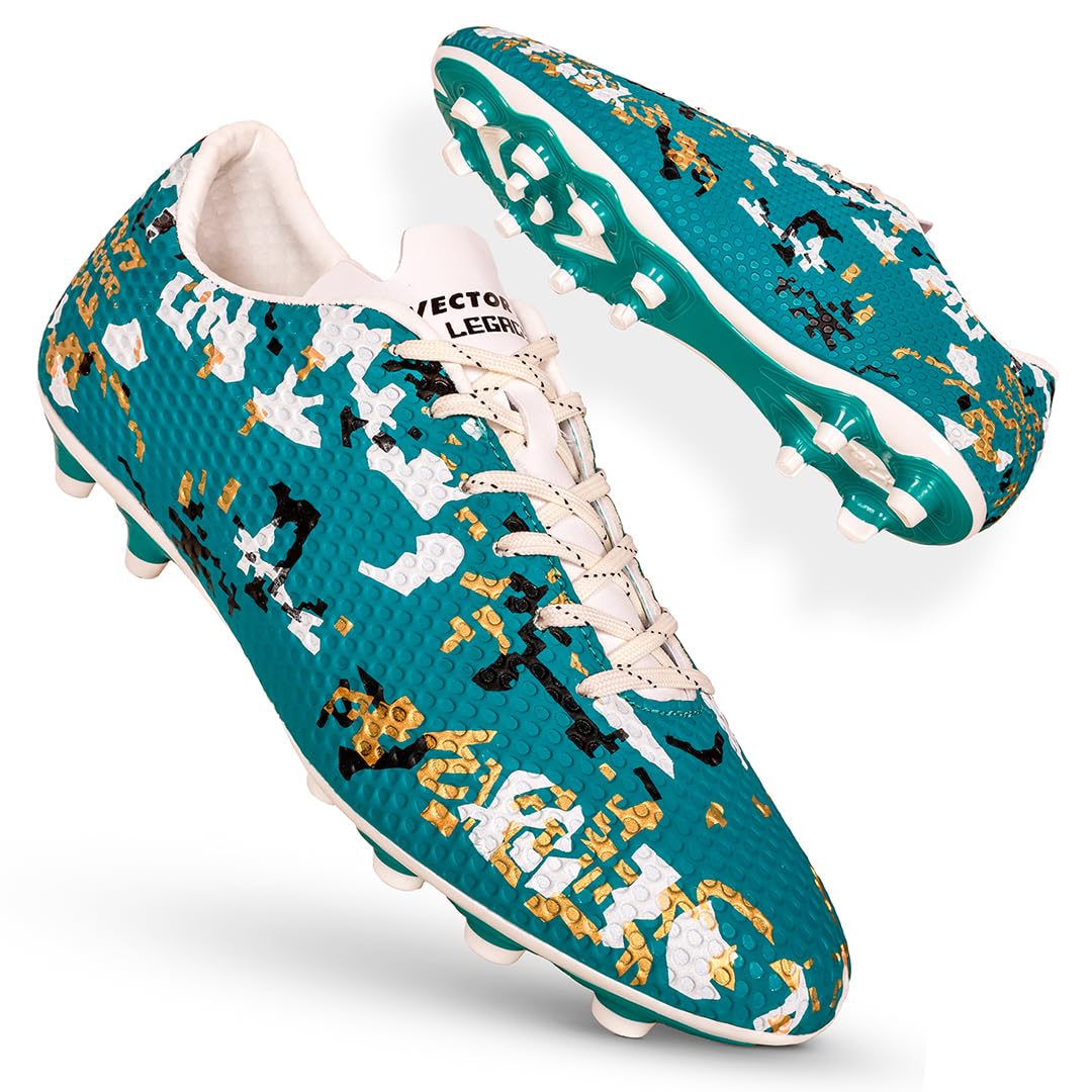 Vector X 3D Texture Imported TPU Fusing Upper with Electroplating Sole Football Shoes
