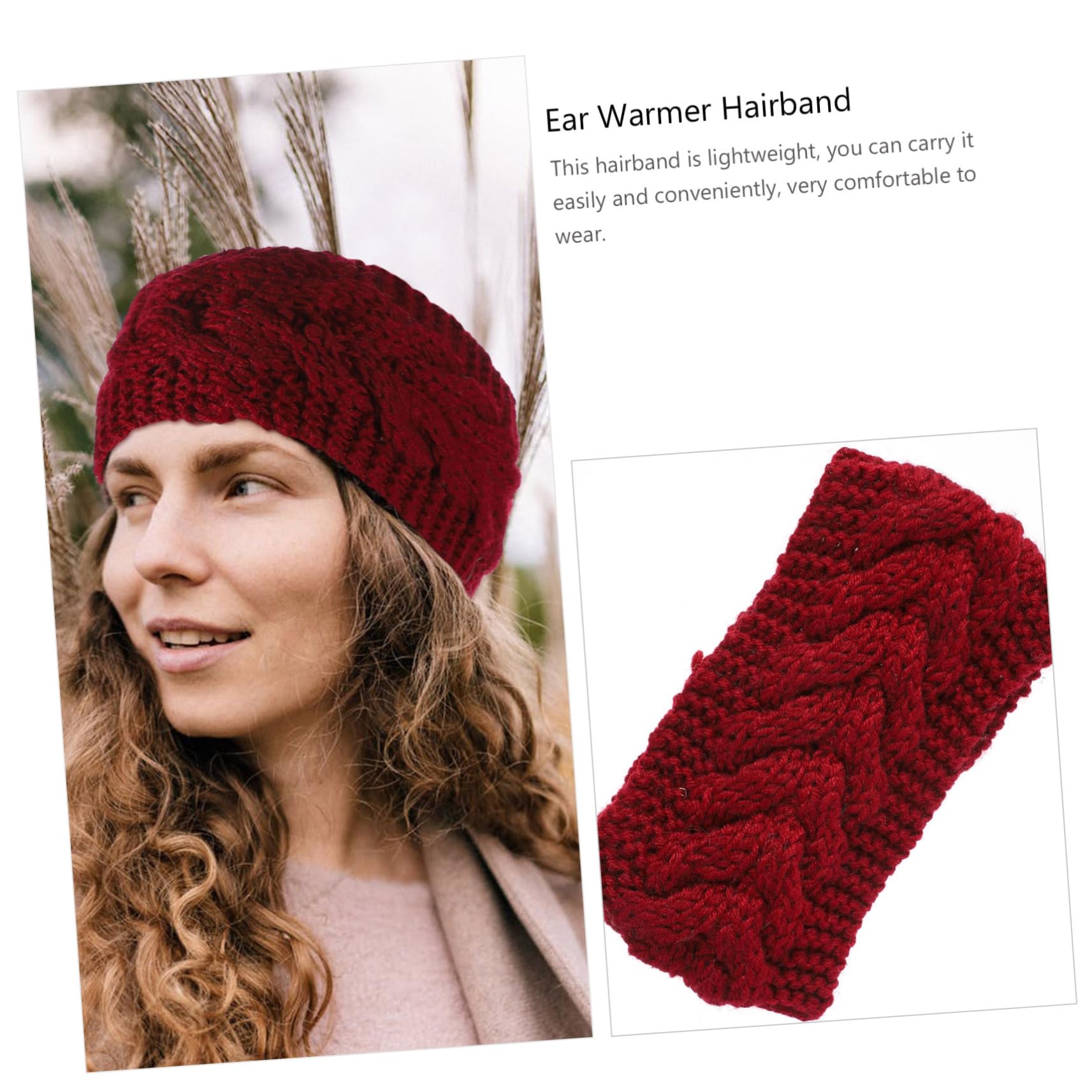 SHERCHPRY 10pièces Bandeaux Tricotés Chauds Et Confortables Protègent Oreilles pour Ski Randonnée Sports Hiver