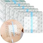 Waterproof Shower Protector | 10x12 Inch Dialysis Catheter Shower Cover Large | Without Glue in The Center for Chest Chemo Port Picc Line PD Peritoneal Dialysis Accessories Bandage (Pack of 14)