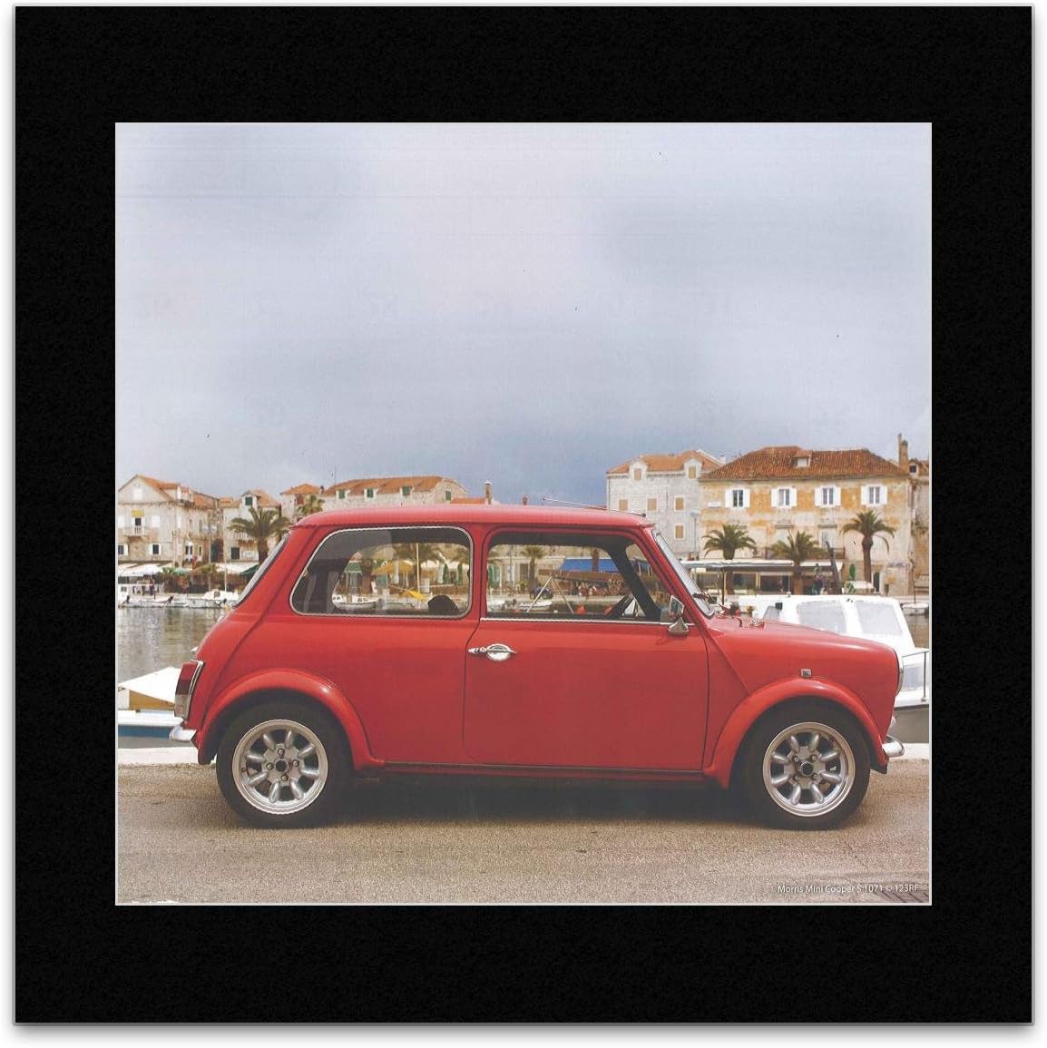 Gifted Calendars British Classic Cars - Morris Mini Cooper S 1071 Mini Poster - 40x40cm