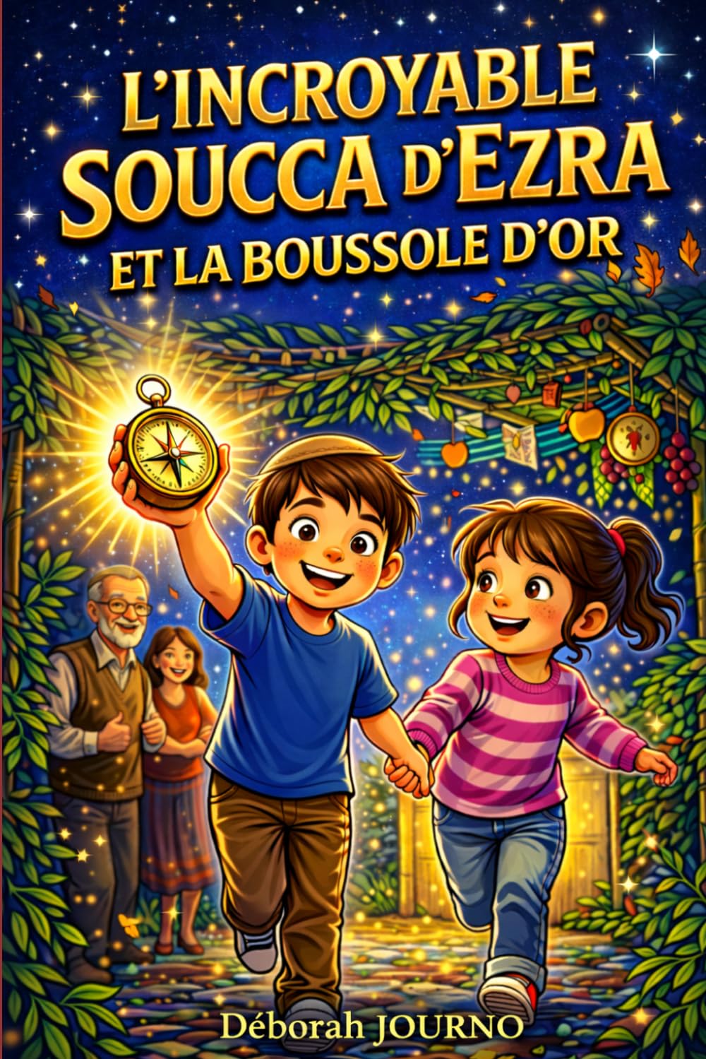 L'incroyable Soucca d'Ezra et le secret de la boussole d’or: Une aventure magique pendant Souccot