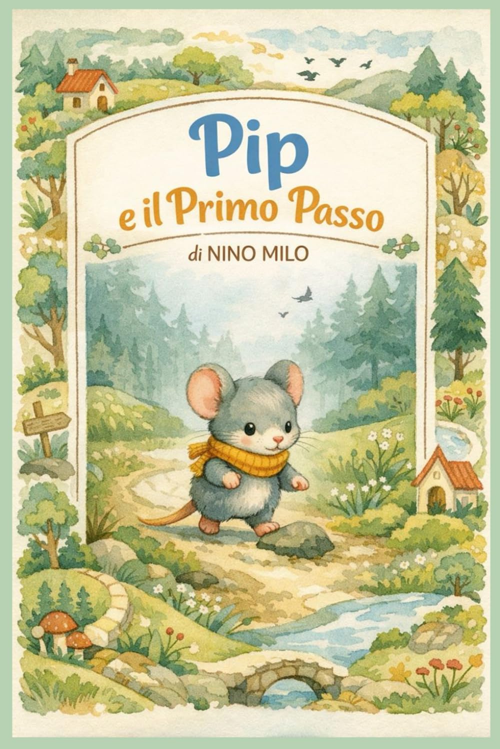 Pip e il Primo Passo: Una storia illustrata per bambini sulla paura di iniziare, il coraggio e la gentilezza | Libro prescolare 4-7 anni (Le Storie di Serenvalle)