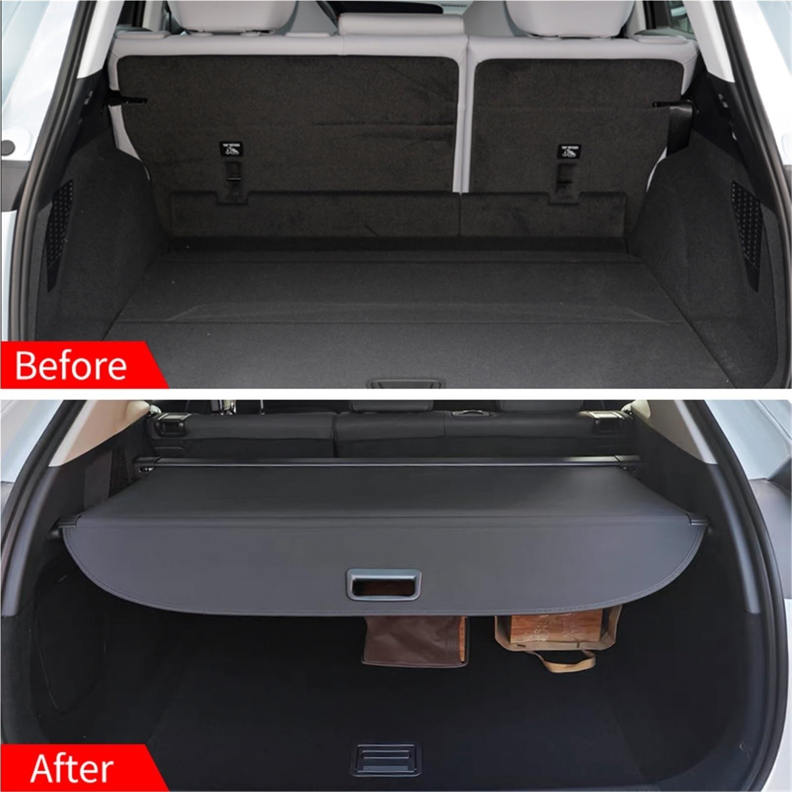 Versenkbare Trunk Cargo Abdeckung Privatsphäre Hinten Abschirmung Schatten Auto Zubehör Für Buick Für Electra Für E5 2023 Gepäckraumabdeckung