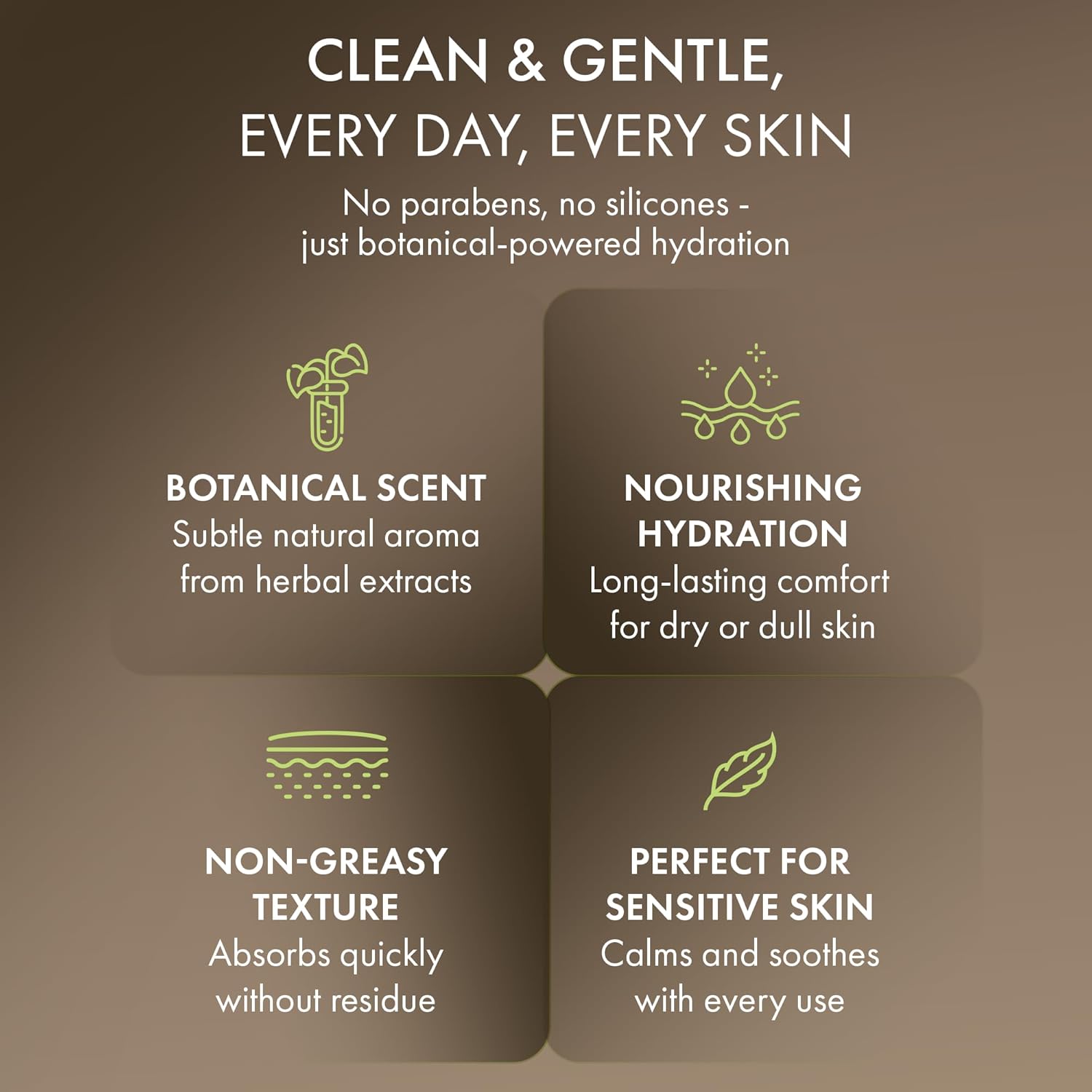 Hydrating Silk Peptide Body Butter - Lightweight Non-Greasy Moisturizer with Aloe Vera, Vitamin E & Herbal Extracts for Dry, Rough, and Sensitive Skin - Deep Nourishment Body Glaze & Hydration - Image 6