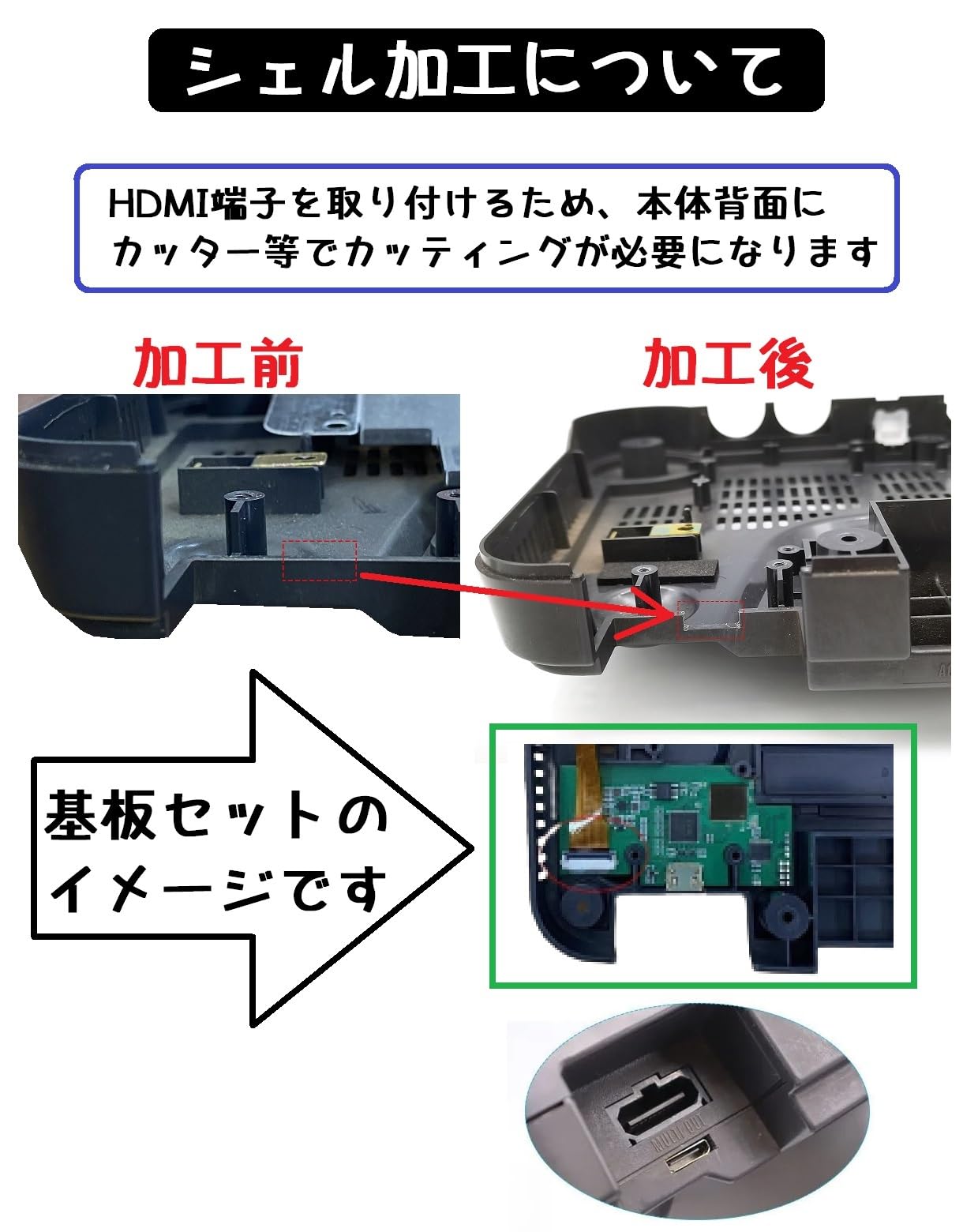 Amazon.co.jp: 【玄人/ハンダ付け改造経験者専用】○新版 