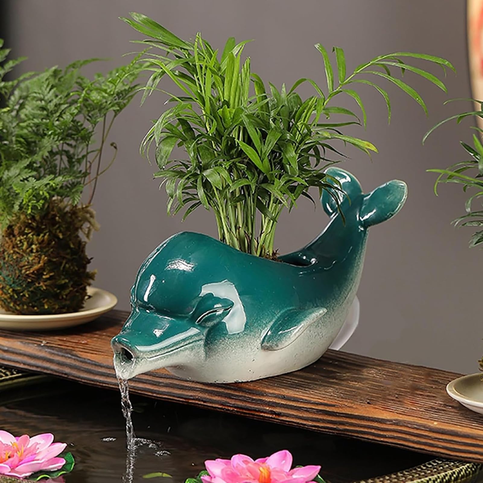 Fontaines pour bassins d'animaux et décoration de étang de jardin au style zen