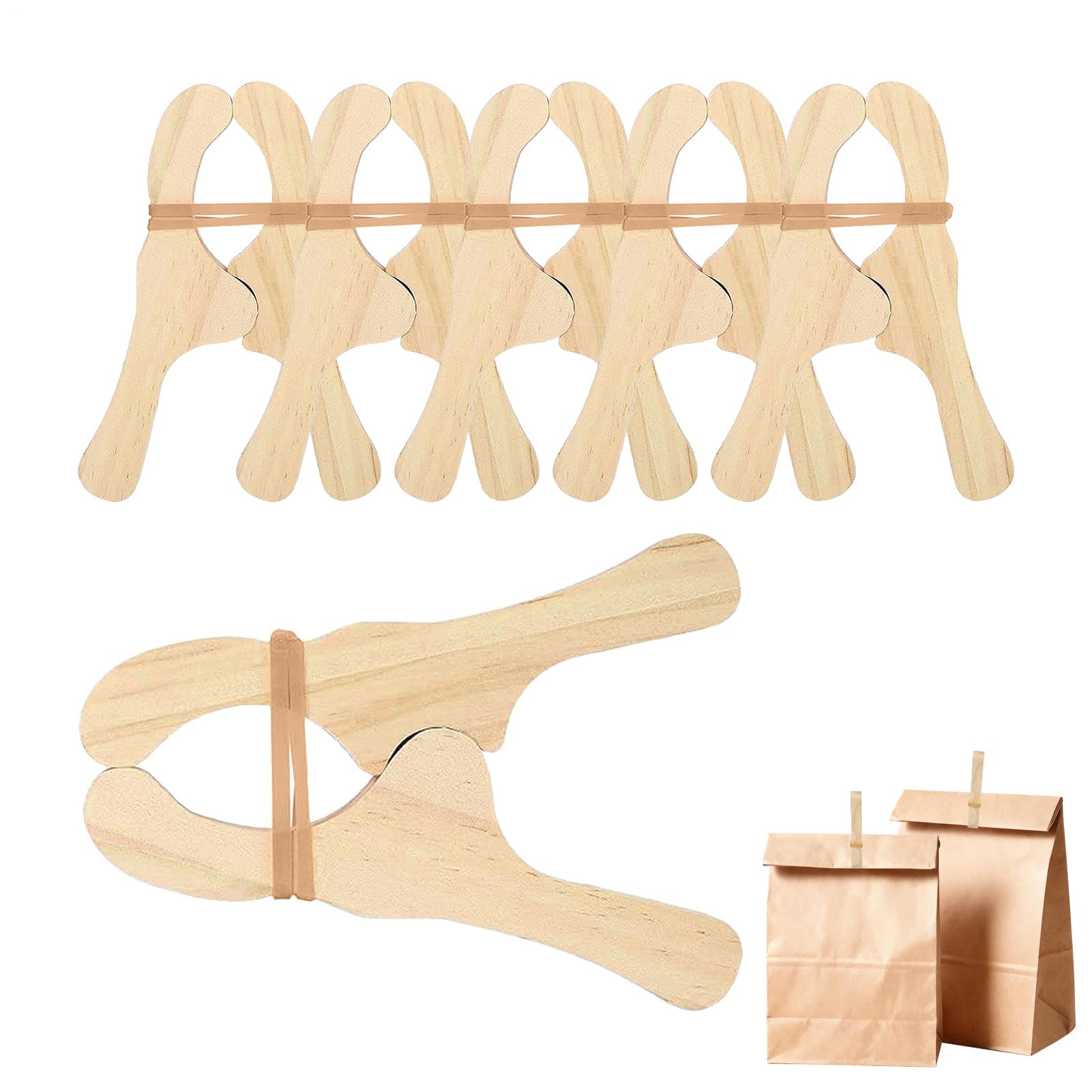 Pinces à linge en bois pour tente camping douche et décorations de Noël