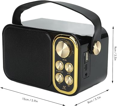 Singing Karaoke Machine, Portable Karaoke Machine Mini for Home (Black)