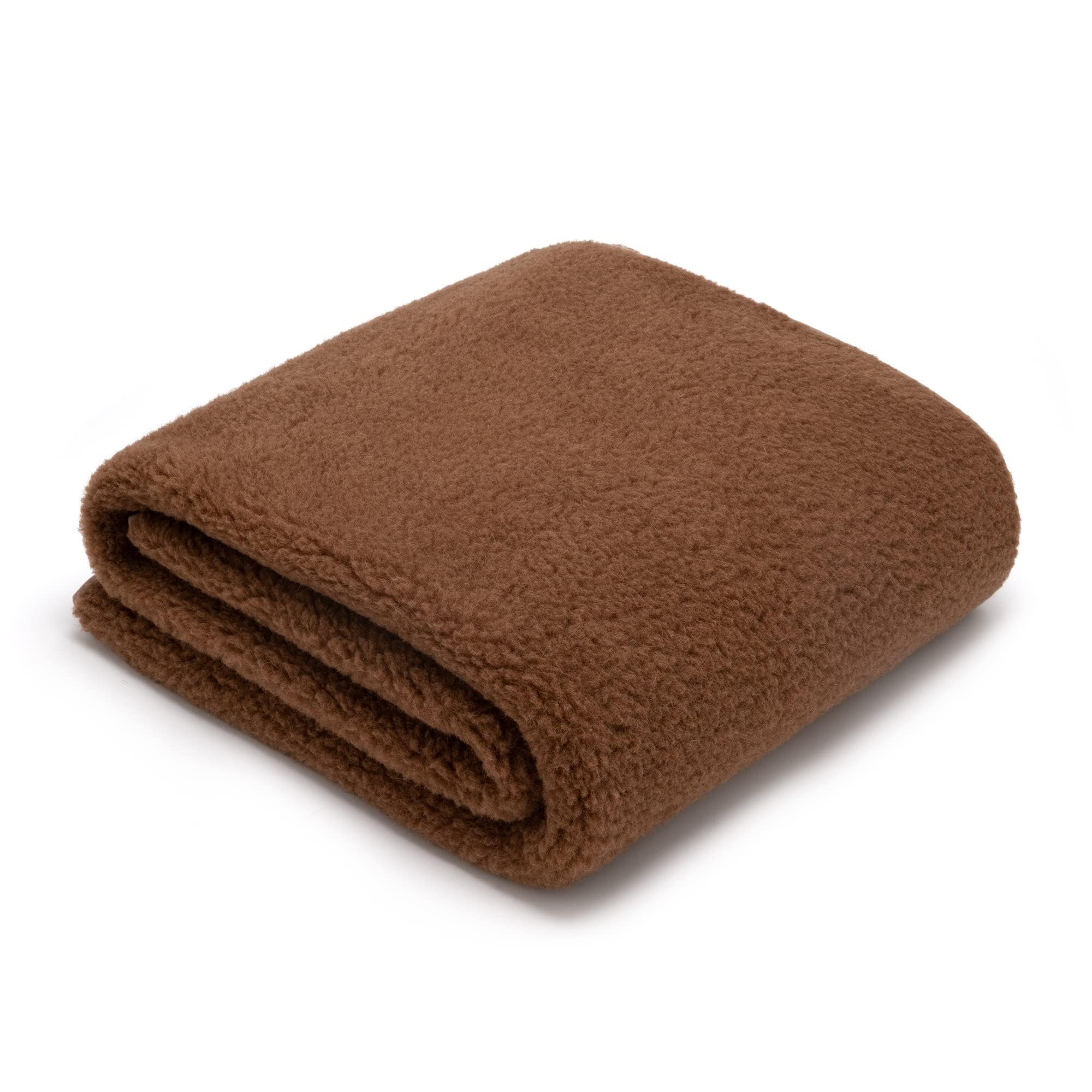 Merino Wolldecke Schurwolle 160x200 cm 100% Merino Schafwolle 500g/m2 Atmungsaktiv