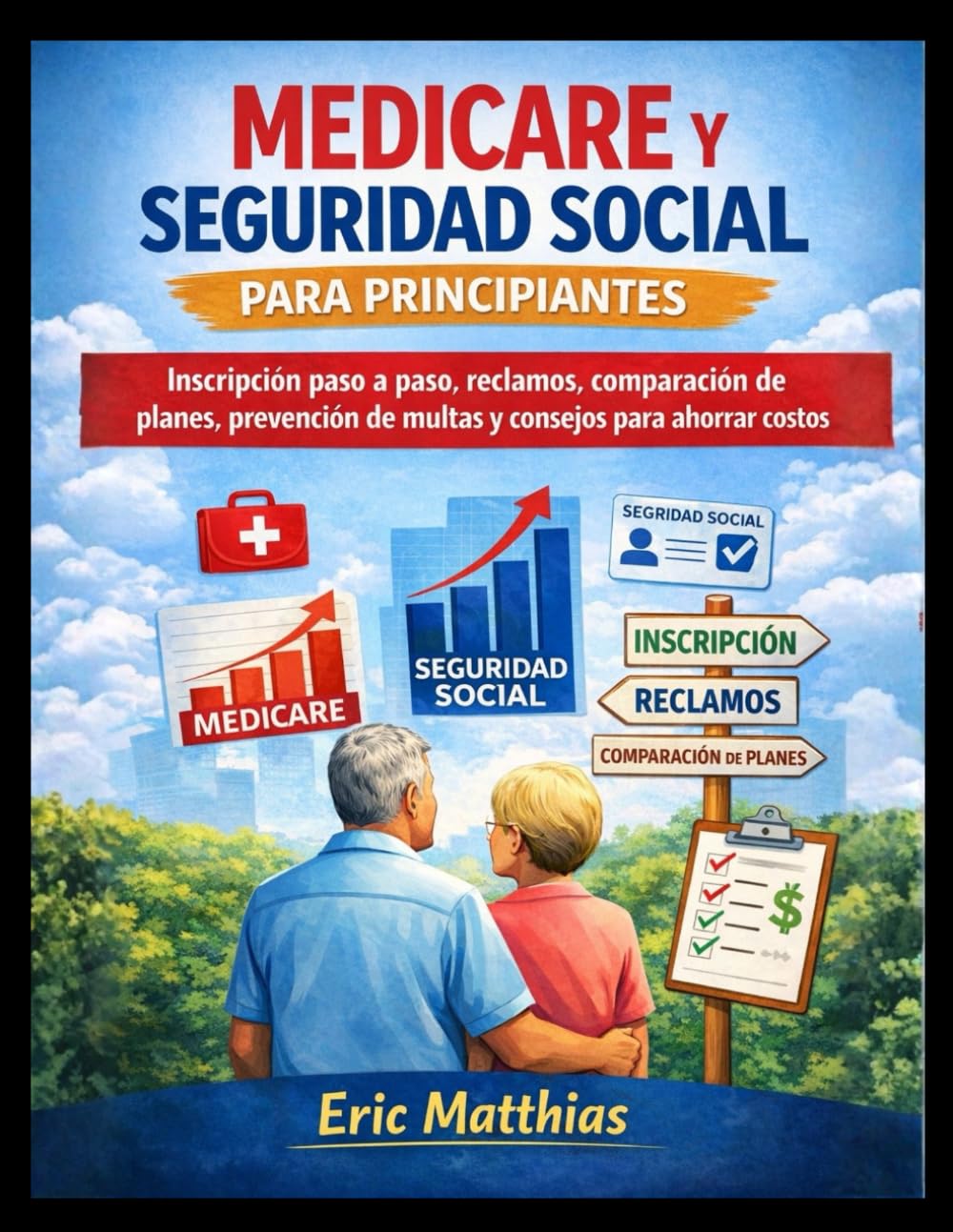 MEDICARE Y SEGURIDAD SOCIAL PARA PRINCIPIANTES: Inscripción paso a paso, reclamos, comparación deplanes, prevención de multas y consejos para ahorrar costos