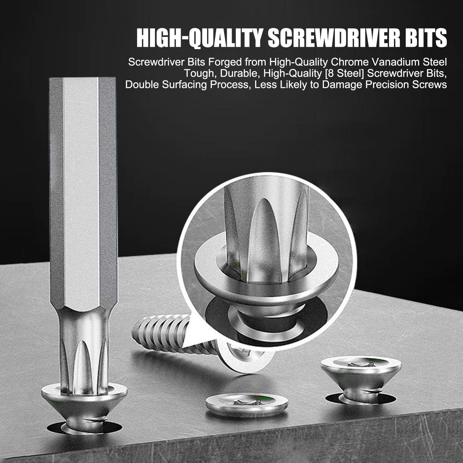 Kit cacciaviti precisione 160 in 1 Ergonomico con Valigetta | Punte Multiuso per Cacciavite Per Telefoni Orologi Occhiali Laptop Dispositivi Elettronici Officina Domestica Industriale
