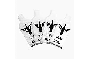 Premium Wine Wings: Leak-Proof, Reusable, Travel-Friendly Drink Protector