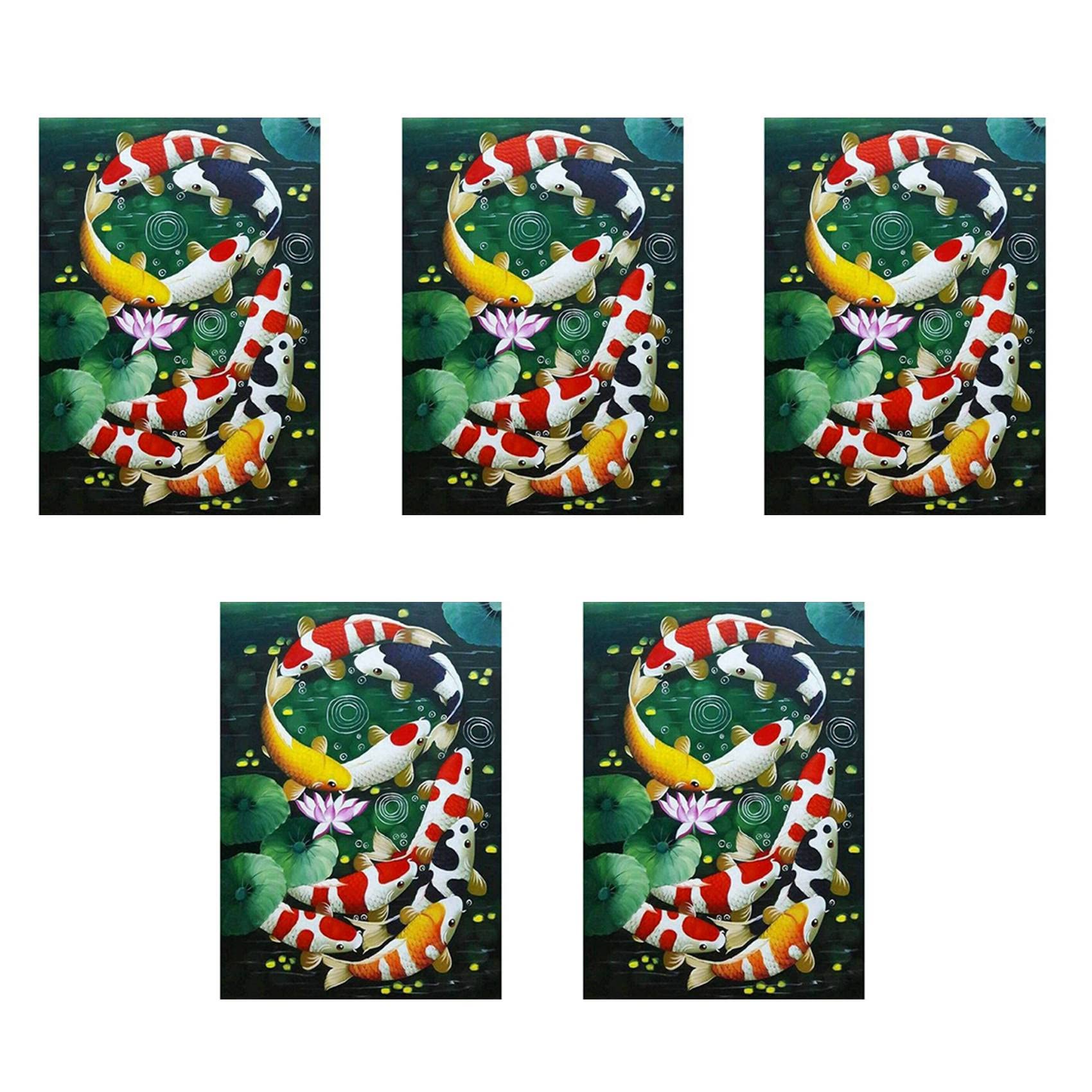 Hndhbfgrt 5X 5D Art Full Kits Embroidery Home Decors
