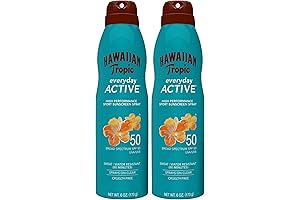 Hawaiian Tropic Everyday Active Spray Sunscreen SPF 50, 6oz