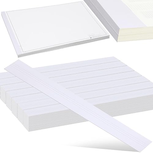 Estunet Blueprint Binding Strips Blank Binding Strips for Blueprint Construction