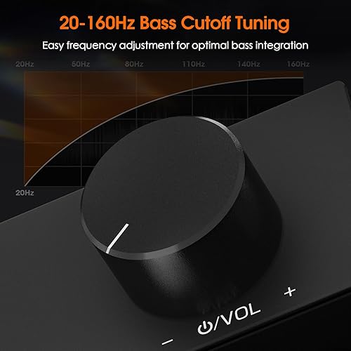 Miniatura 3 de Nobsound Mini amplificador de subwoofer mono amplificador de alta fidelidad de 100 W con TPA3116 y filtro de paso bajo para cine en casa, agitador